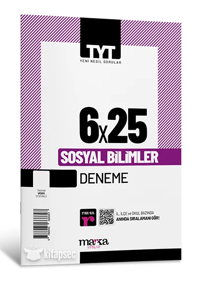 2026 TYT Sosyal Bilimler 6 Deneme Tamamı Video Çözümlü Marka Yayınları