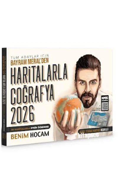2026 Tüm Adaylar İçin Haritalarla Coğrafya Konu Anlatımı Benim Hocam Yayınları