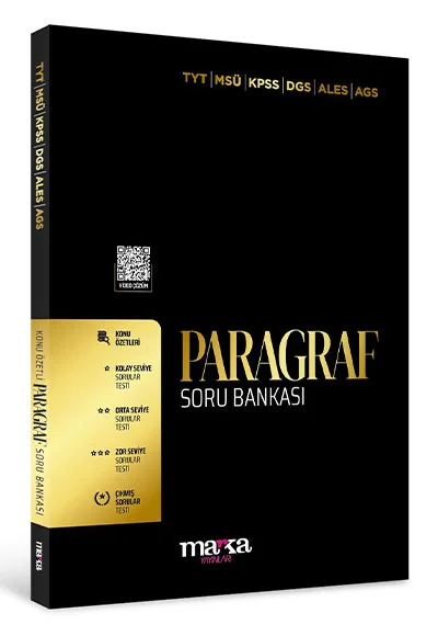 2026 TYT MSÜ KPSS DGS ALES AGS Paragraf Soru Bankası Tamamı Video Çözümlü Marka Yayınları