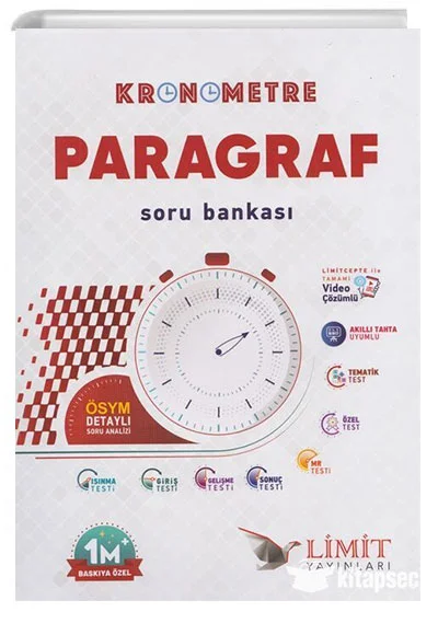 Kronometre Paragraf Soru Bankası Limit Yayınları